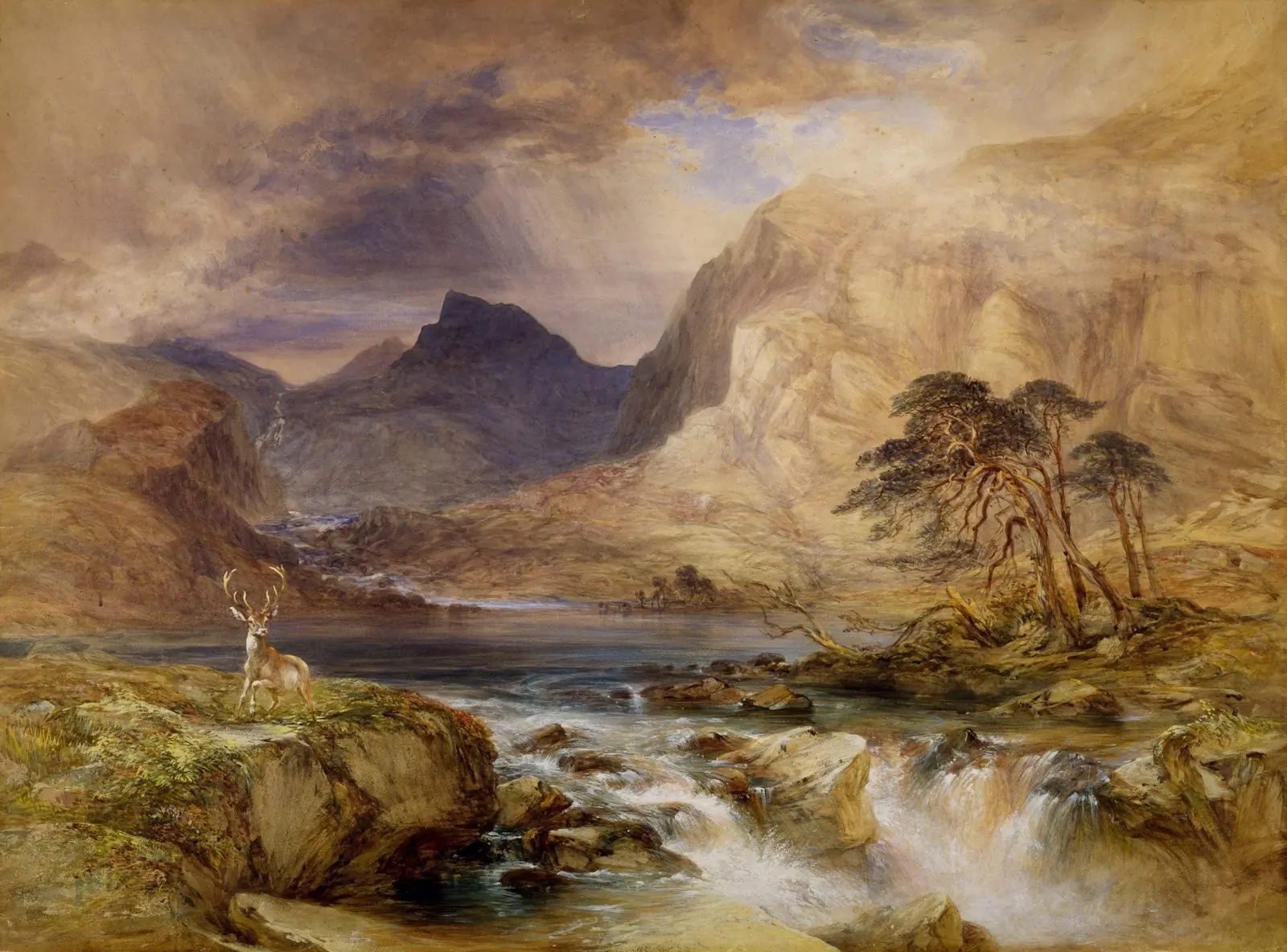 Painted landscape